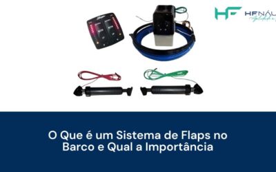 O que é um sistema de flaps no barco e qual a importância